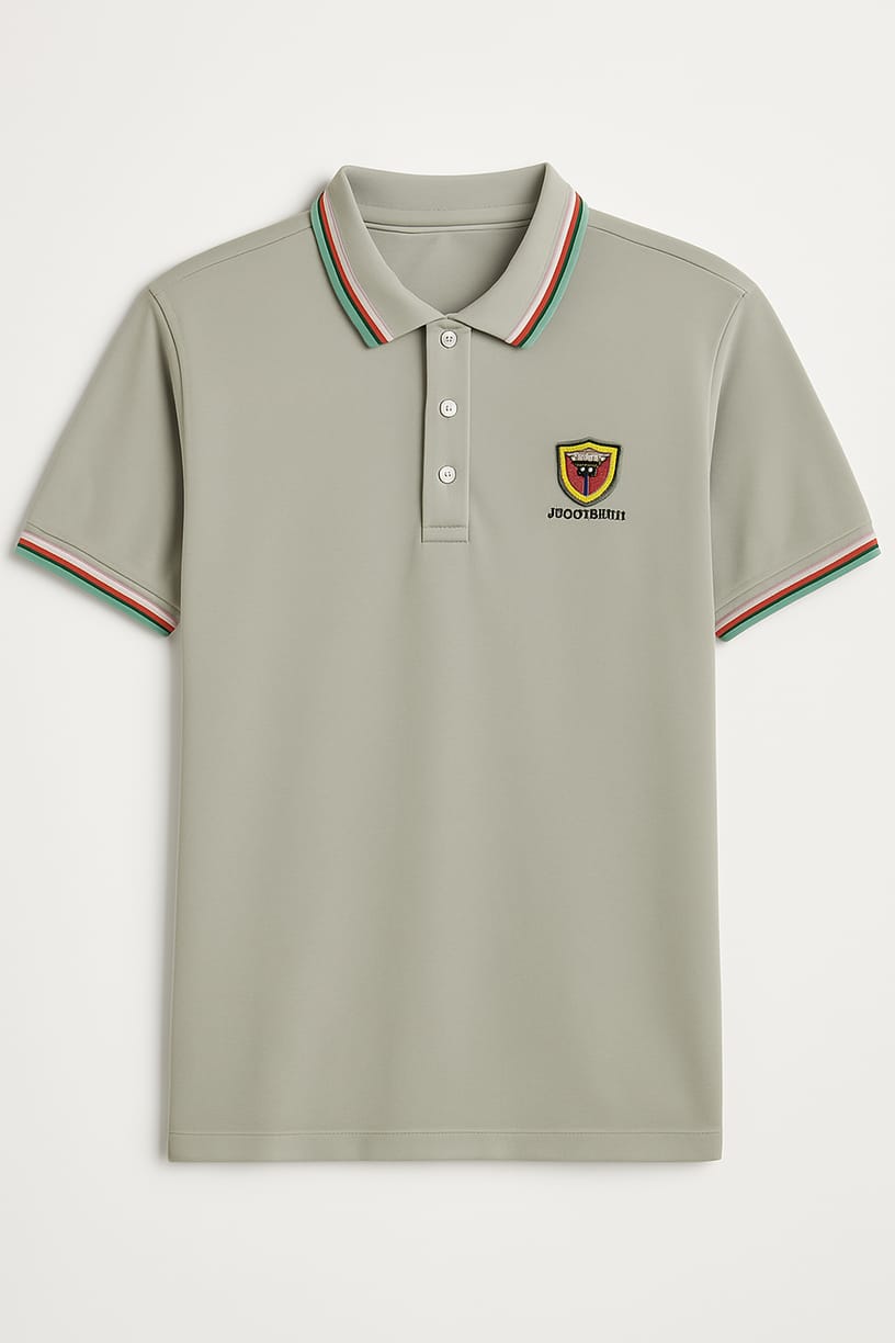 Capra Stone Grey Polo – Where Classic Meets Contemporary