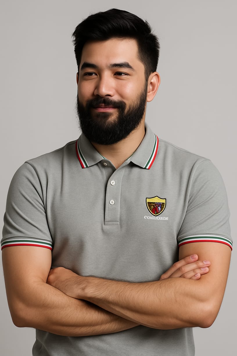 Capra Stone Grey Polo – Where Classic Meets Contemporary